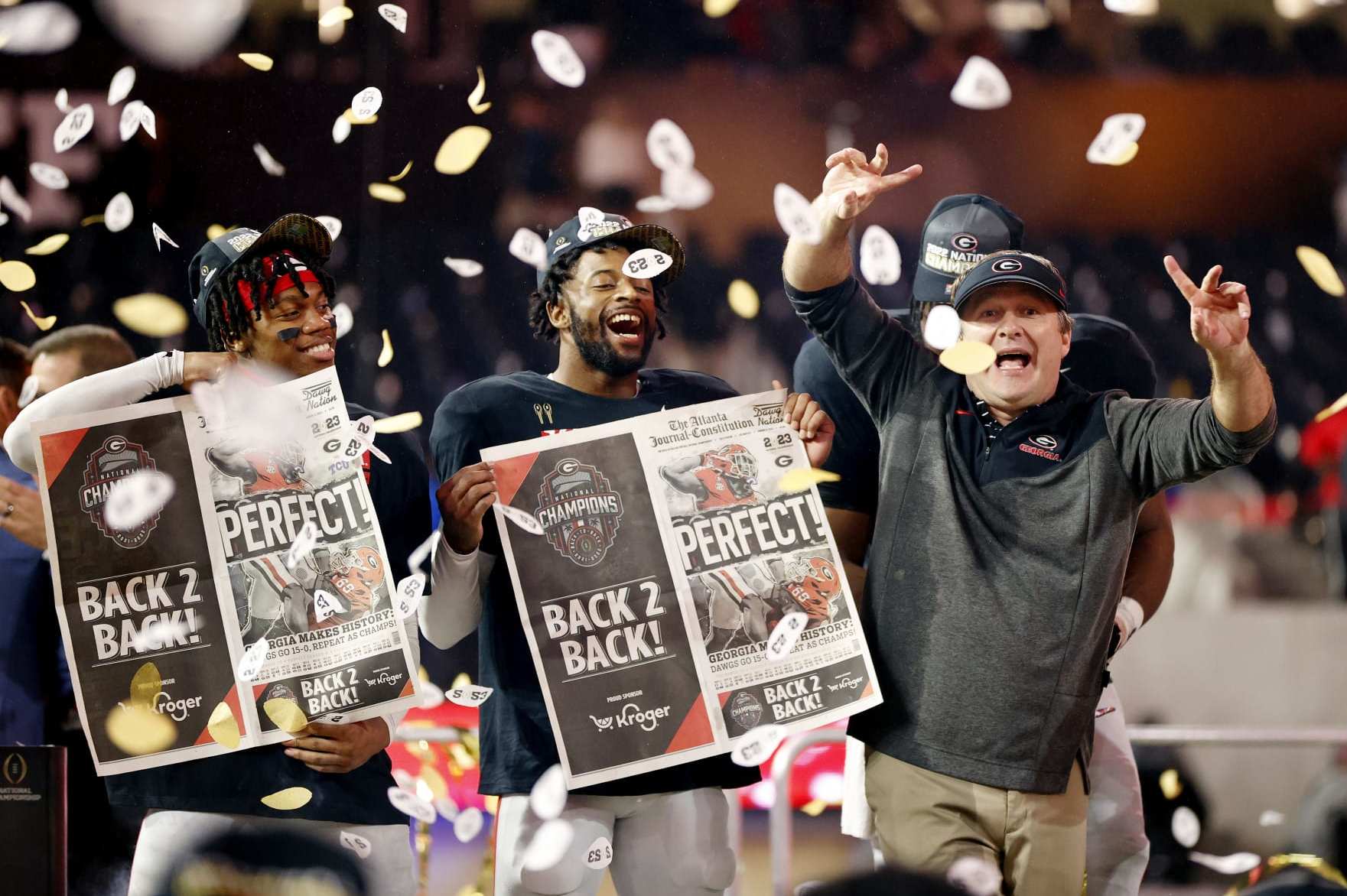 Georgia Bulldogs national championship parade 