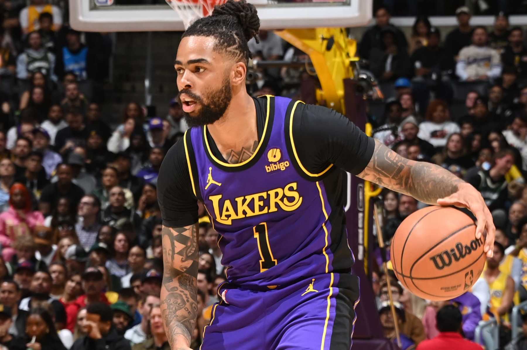 D'Angelo Russell Stuns NBA Fans with Clutch 4Q as Lakers Beat Bucks Without  LeBron | News, Scores, Highlights, Stats, and Rumors | Bleacher Report