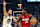 SAN FRANCISCO, CALIFORNIA - OCTOBER 27: Jimmy Butler #22 of the Miami Heat is guarded by Stephen Curry #30 of the Golden State Warriors at Chase Center on October 27, 2022 in San Francisco, California. NOTE TO USER: User expressly acknowledges and agrees that, by downloading and or using this photograph, User is consenting to the terms and conditions of the Getty Images License Agreement. (Photo by Ezra Shaw/Getty Images)