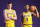LAS VEGAS, NV - JULY16: Dalton Knecht #4 and Bronny James #9 of the Los Angeles Lakers pose for a portrait during the 2024 NBA Rookie Photo Shoot on July 16, 2024 at the University of Nevada, Las Vegas campus in Las Vegas, Nevada. NOTE TO USER: User expressly acknowledges and agrees that, by downloading and/or using this Photograph, user is consenting to the terms and conditions of the Getty Images License Agreement. Mandatory Copyright Notice: Copyright 2024 NBAE (Photo by David Sherman/NBAE via Getty Images)