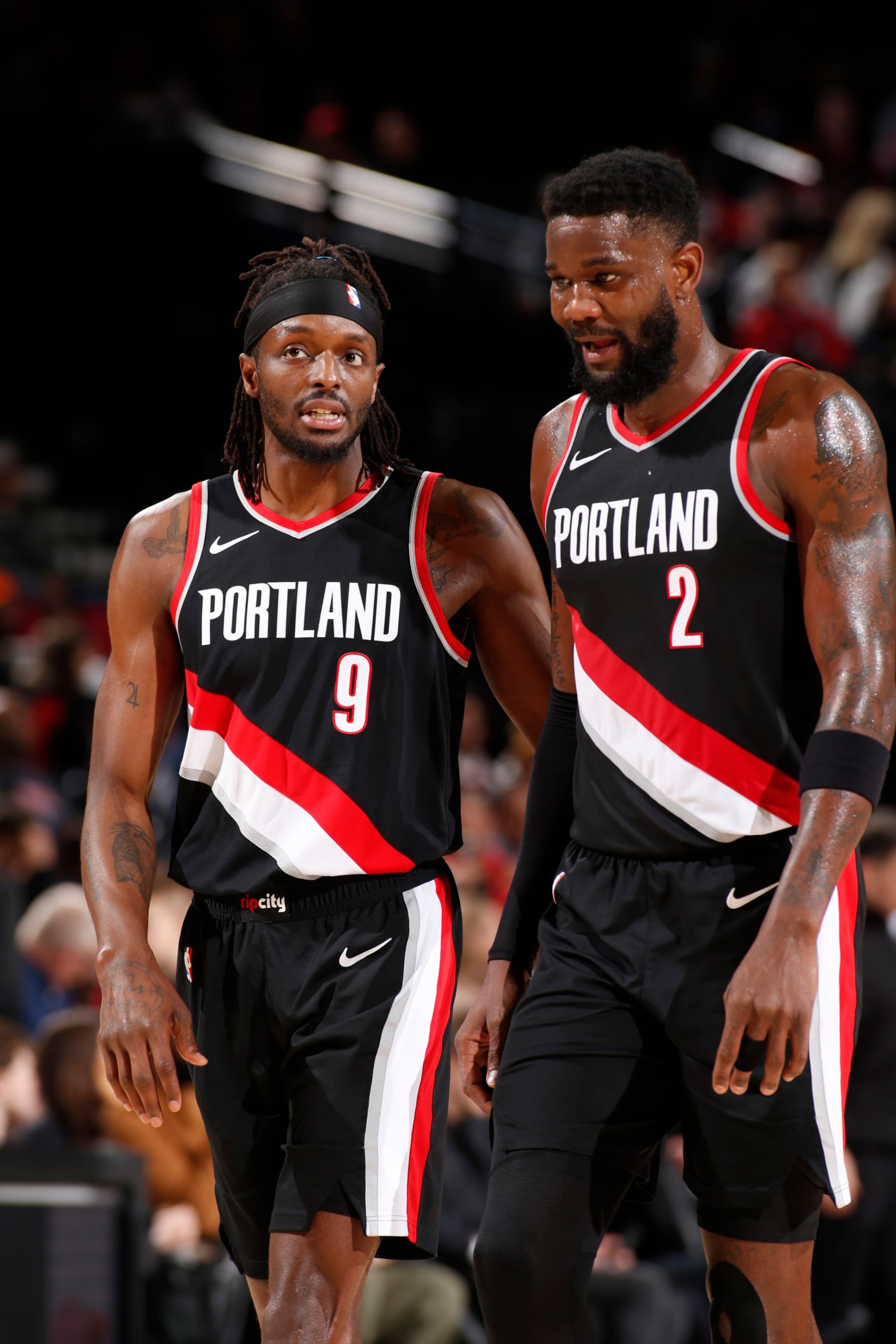 Jerami Grant and Deandre Ayton