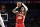 PHILADELPHIA, PA - NOVEMBER 28: John Collins #20 of the Atlanta Hawks shoots a three point basket during the game against the Philadelphia 76ers on November 28, 2022 at the Wells Fargo Center in Philadelphia, Pennsylvania NOTE TO USER: User expressly acknowledges and agrees that, by downloading and/or using this Photograph, user is consenting to the terms and conditions of the Getty Images License Agreement. Mandatory Copyright Notice: Copyright 2022 NBAE (Photo by David Dow/NBAE via Getty Images)