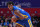 LAS VEGAS, NV - JULY 10: James Wiseman #33 of the Golden State Warriors looks to pass the ball against the San Antonio Spurs during the 2022 Las Vegas Summer League on July 10, 2022 at the Thomas & Mack Center in Las Vegas, Nevada NOTE TO USER: User expressly acknowledges and agrees that, by downloading and/or using this Photograph, user is consenting to the terms and conditions of the Getty Images License Agreement. Mandatory Copyright Notice: Copyright 2022 NBAE (Photo by Garrett Ellwood/NBAE via Getty Images)