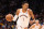 DENVER, COLORADO - NOVEMBER 26: Victor Wembanyama #1 of the San Antonio Spurs drives to the basket against the Denver Nuggets in the first half at Ball Arena on November 26, 2023 in Denver, Colorado. NOTE TO USER: User expressly acknowledges and agrees that, by downloading and/or using this Photograph, user is consenting to the terms and conditions of the Getty Images License Agreement. (Photo by Justin Tafoya/Getty Images)