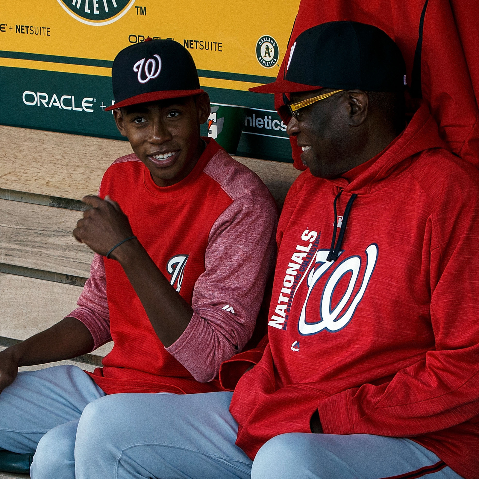 Dusty Baker's son Darren a part of Astros playoff run as a spectator