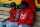 OAKLAND, CA - JUNE 02:  Dusty Baker #12 of the Washington Nationals sits with his son Darren Baker in the dugout before the game against the Oakland Athletics at the Oakland Coliseum on June 2, 2017 in Oakland, California. The Washington Nationals defeated the Oakland Athletics 13-3. (Photo by Jason O. Watson/Getty Images)