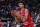 PARIS, FRANCE - APRIL 28: Zaccharie Risacher of Bourg en Bresse Basket runs with the ball during the Betclic Elite match between Paris and Bourg en Bresse Basket at Adidas Arena on April 28, 2024 in Paris, France. (Photo by Aurelien Meunier/Getty Images)