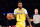 LOS ANGELES, CA – MARCH 4: D'Angelo Russell #1 of the Los Angeles Lakers dribbles the ball during the game against the Oklahoma City Thunder on March 4, 2024 at Crypto.Com Arena in Los Angeles, California.  NOTE TO USER: The user expressly acknowledges and agrees that by downloading and/or using this photograph, the user agrees to the terms and conditions of the Getty Images License Agreement.  Mandatory Copyright Notice: Copyright 2024 NBAE (Photo by Adam Pantozzi/NBAE via Getty Images)
