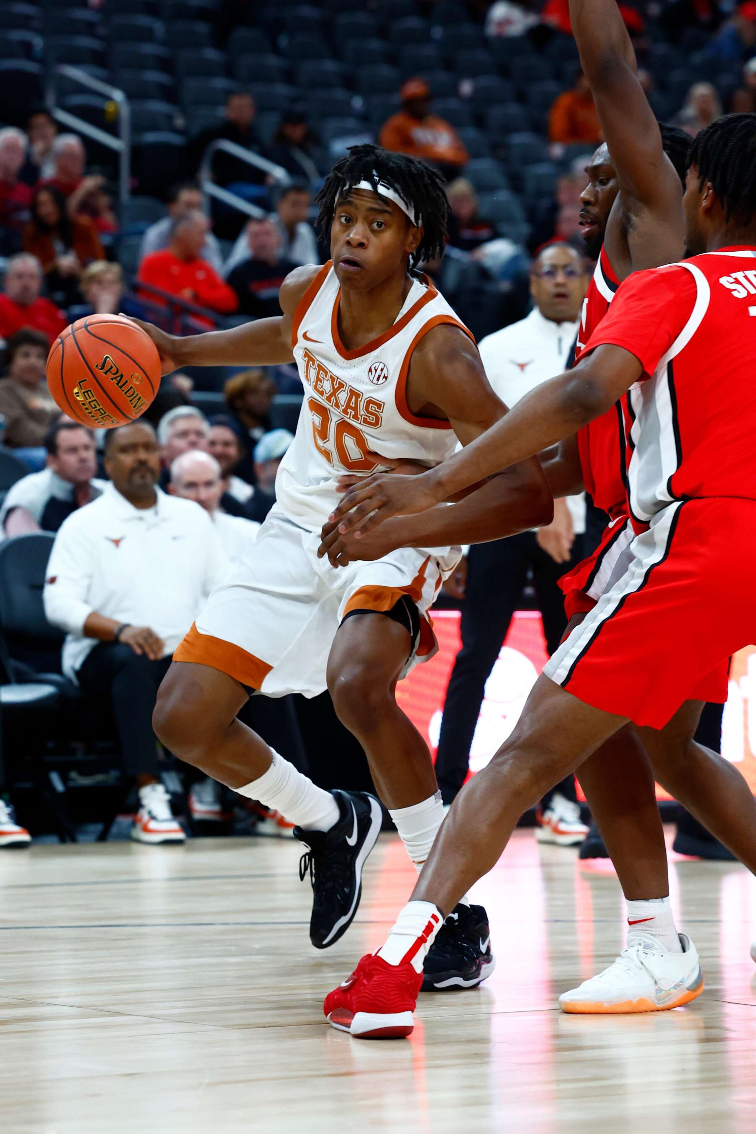 Texas' Tre Johnson Texas' Tre Johnson