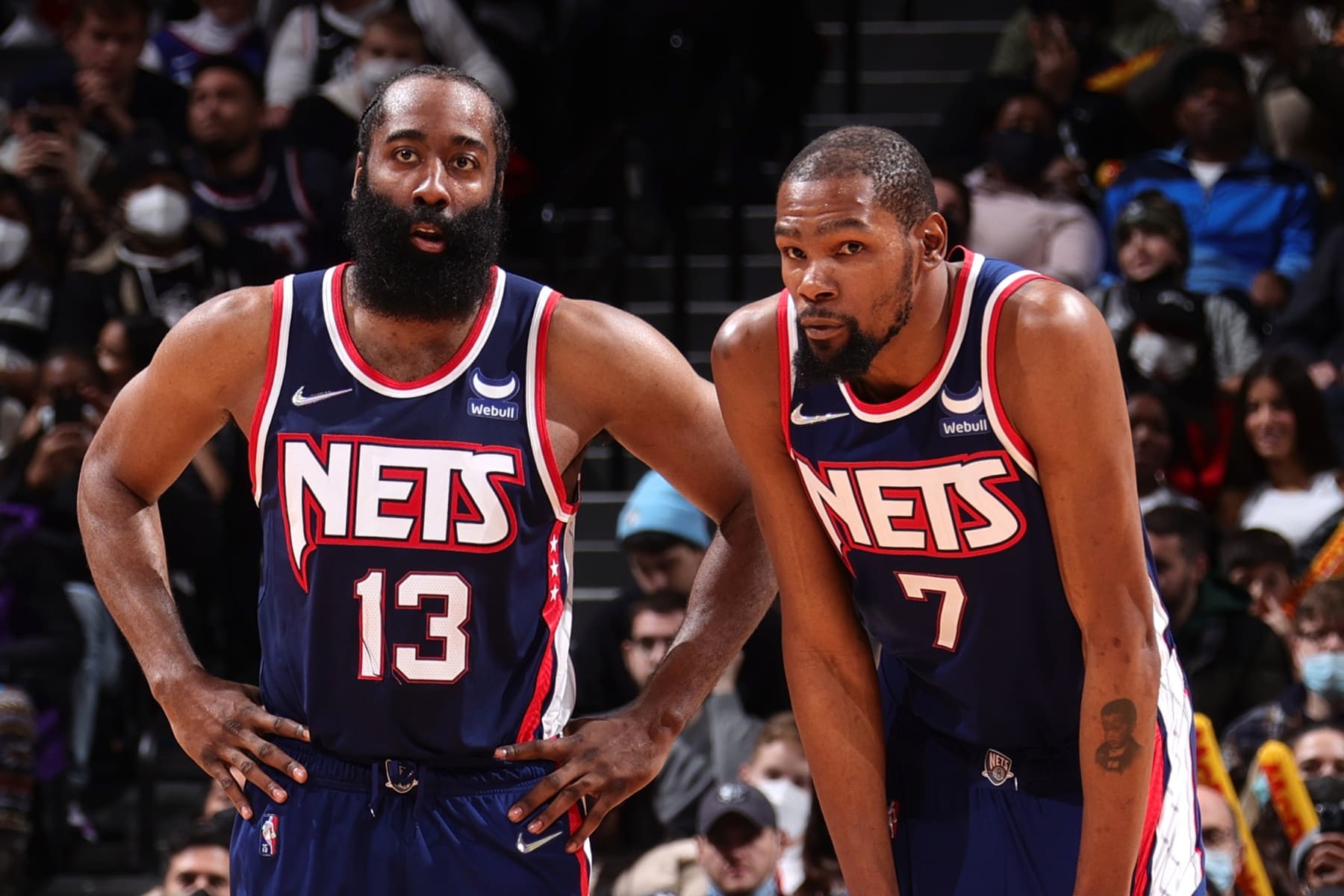 Nets' Kevin Durant breakthrough comes with James Harden blow