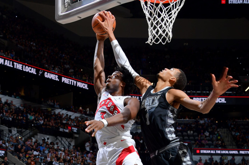 Victor Wembanyama s Defense Called Unfair by NBA Fans Despite Spurs Loss to Raptors News Scores Highlights Stats and Rumors Bleacher Report