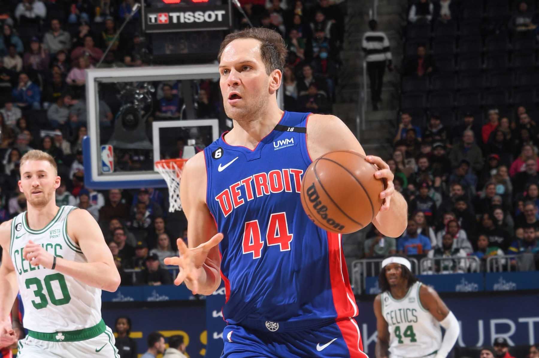 NBA Trade Rumors: Bojan Bogdanovic was told by Pistons he's staying put