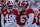 TUSCALOOSA, ALABAMA - NOVEMBER 30: Malachi Moore #13 of the Alabama Crimson Tide celebrates with teammates Chase Davis #46 and Kameron Howard #6 during the first half at Bryant-Denny Stadium on November 30, 2024 in Tuscaloosa, Alabama. (Photo by Jason Clark/Getty Images)