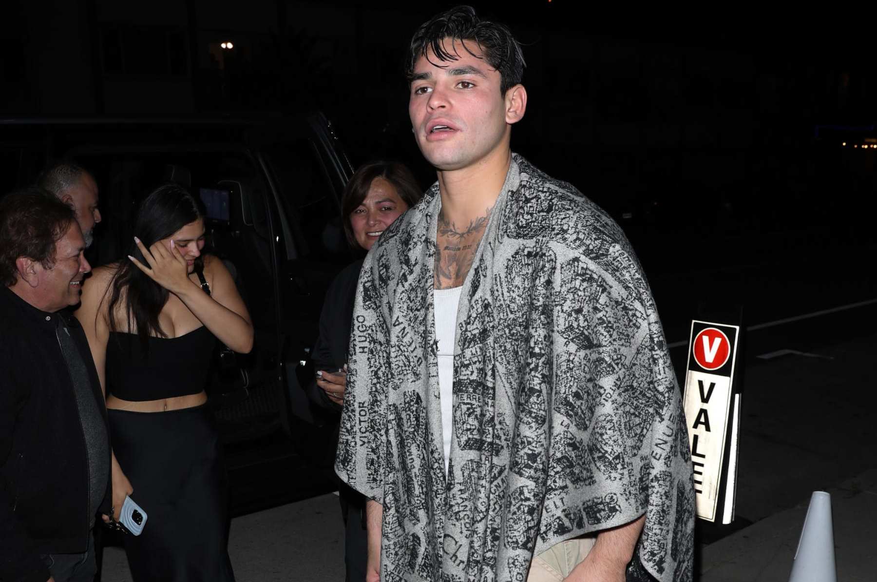 LOS ANGELES, CA - JUNE 02: Ryan Garcia is seen at Giorgio Baldi on June 02, 2024 in Los Angeles, California. (Photo by The Hollywood Curtain/Bauer-Griffin/GC Images)