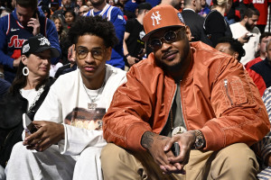 Carmelo Anthony's Son Kiyan Eyes Auburn, Ohio State, Indiana as Landing Spots for CBB