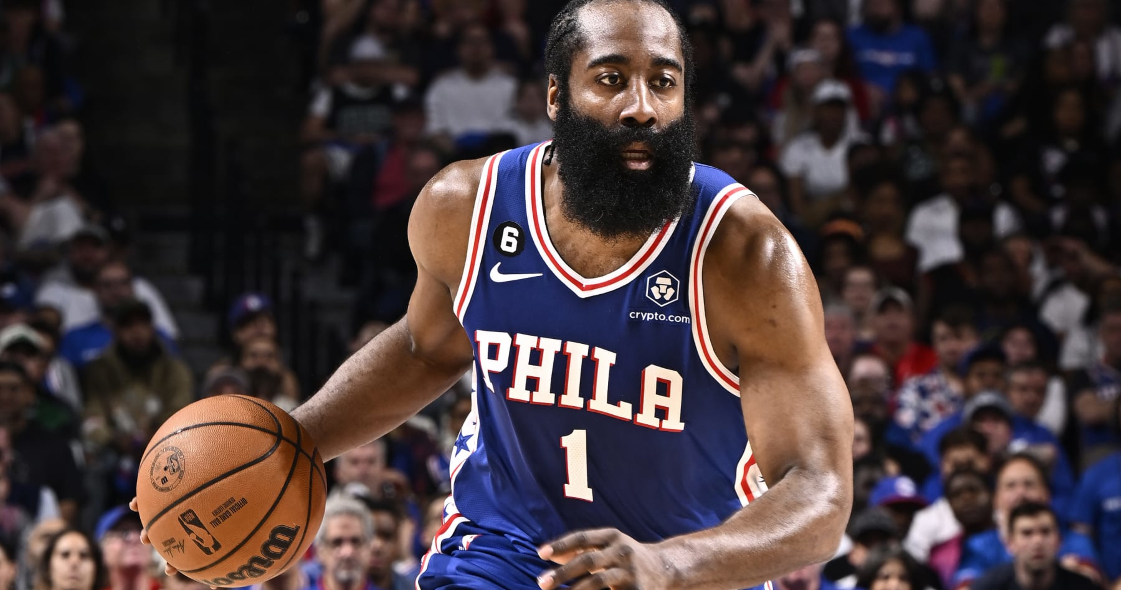 James Harden introduced, expected to make Sixers debut after All-Star break