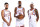 PHOENIX, AZ - OCTOBER 02: Devin Booker #1, Kevin Durant #35 and Bradley Beal #3 of the Phoenix Suns  poses for a portrait during 2023-24 NBA Media Day on October 2, 2023, at the Footprint Center in Phoenix, Arizona. NOTE TO USER: User expressly acknowledges and agrees that, by downloading and or using this Photograph, user is consenting to the terms and conditions of the Getty Images License Agreement. Mandatory Copyright Notice: Copyright 2023 NBAE (Photo by Barry Gossage / NBAE via Getty Images)