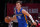LAS VEGAS, NV - JULY 8: Mac McClung #55 of the Golden State Warriors dribbles the ball against the New York Knicks during the 2022 Las Vegas Summer League on July 8, 2022 at the Thomas & Mack Center in Las Vegas, Nevada NOTE TO USER: User expressly acknowledges and agrees that, by downloading and/or using this Photograph, user is consenting to the terms and conditions of the Getty Images License Agreement. Mandatory Copyright Notice: Copyright 2022 NBAE (Photo by Garrett Ellwood/NBAE via Getty Images)