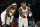 PORTLAND, OREGON - JANUARY 14: Jerami Grant #9 and Damian Lillard #0 of the Portland Trail Blazers look on during the first half at Moda Center on January 14, 2023 in Portland, Oregon. NOTE TO USER: User expressly acknowledges and agrees that, by downloading and or using this photograph, user is consenting to the terms and conditions of the Getty Images License Agreement. (Photo by Steph Chambers/Getty Images)