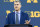 INDIANAPOLIS, INDIANA - JULY 27: Head coach Jim Harbaugh of the Michigan Wolverines speaks at Grand Ten football media days at Lucas Oil Stadium on July 27, 2023 in Indianapolis, Indiana. (Portray by Michael Hickey/Getty Pictures)