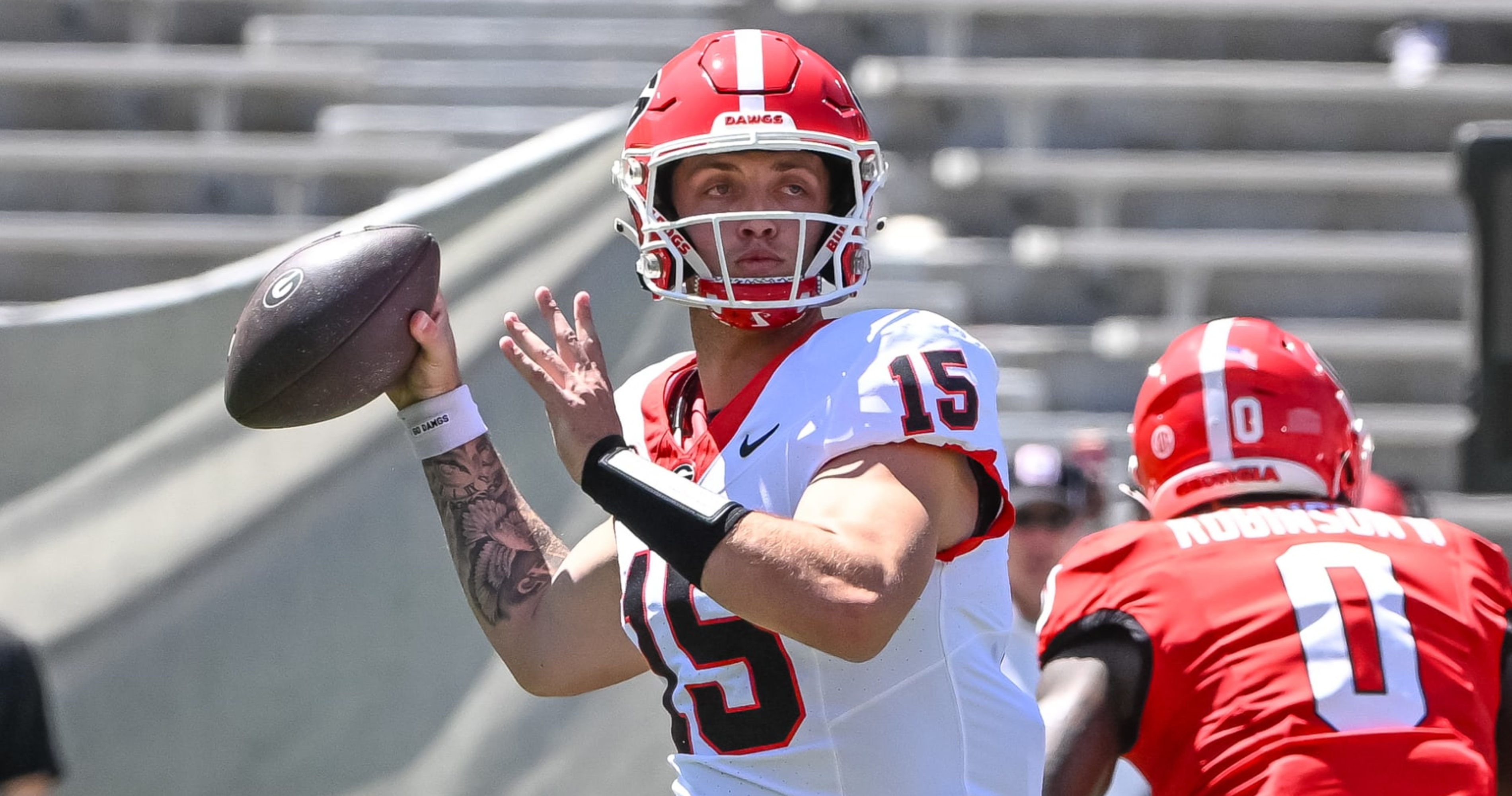 Carson Beck, Quinn Ewers React to Being Top QB Prospects for 2025 NFL Draft thumbnail