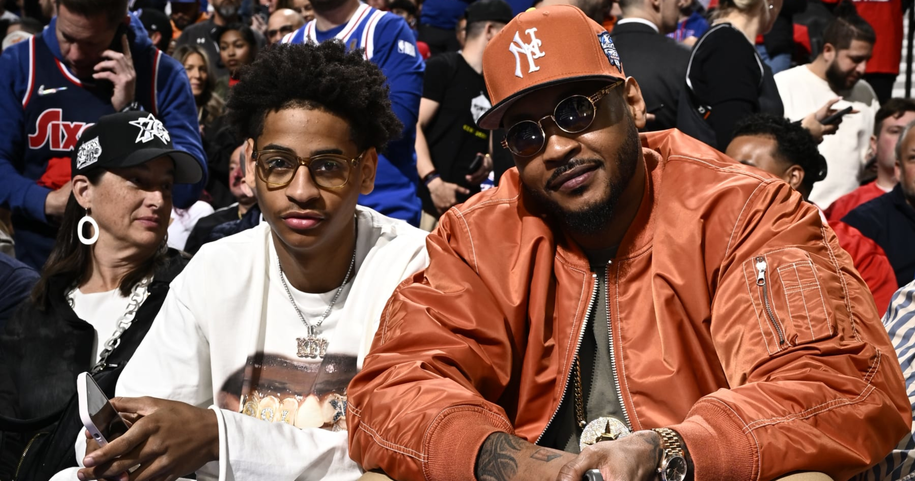 Carmelo Anthony s Son Kiyan Being Recruited to Syracuse by 5 Star Sadiq White Jr. News Scores Highlights Stats and Rumors Bleacher Report