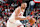CHICAGO, IL - JANUARY 15: Nikola Vucevic #9 of the Chicago Bulls handles the ball during the game against the Atlanta Hawks on January 15, 2025 at United Center in Chicago, Illinois. NOTE TO USER: User expressly acknowledges and agrees that, by downloading and or using this photograph, User is consenting to the terms and conditions of the Getty Images License Agreement. Mandatory Copyright Notice: Copyright 2025 NBAE (Photo by Jeff Haynes/NBAE via Getty Images)