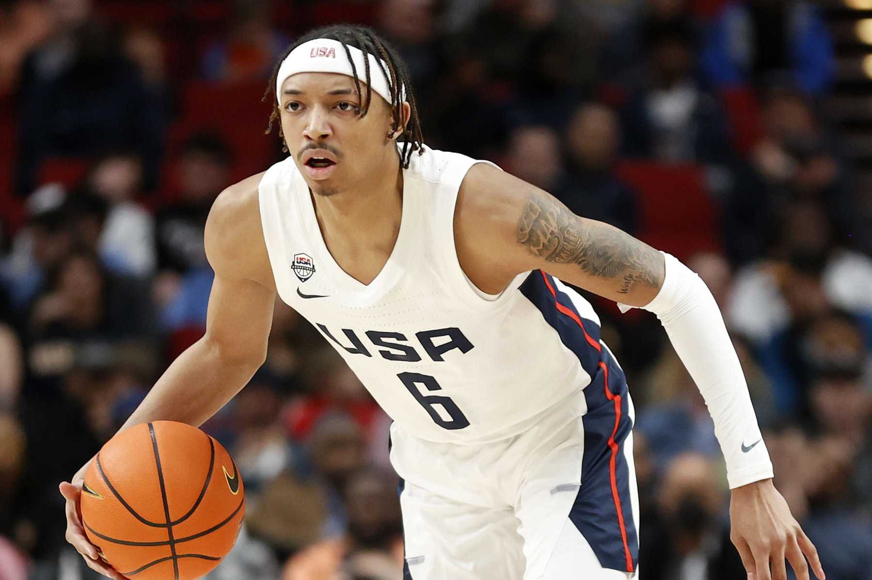 2023 NBA Draft: Scoot Henderson player profile  Height, weight, G League  stats and highlights - AS USA