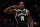 NEW YORK, NEW YORK - APRIL 04:  Dorian Finney-Smith #28 of the Brooklyn Nets reacts after making a three-pointer during the game against the Minnesota Timberwolves at Barclays Center on April 04, 2023 in New York City. (Photo by Jamie Squire/Getty Images)