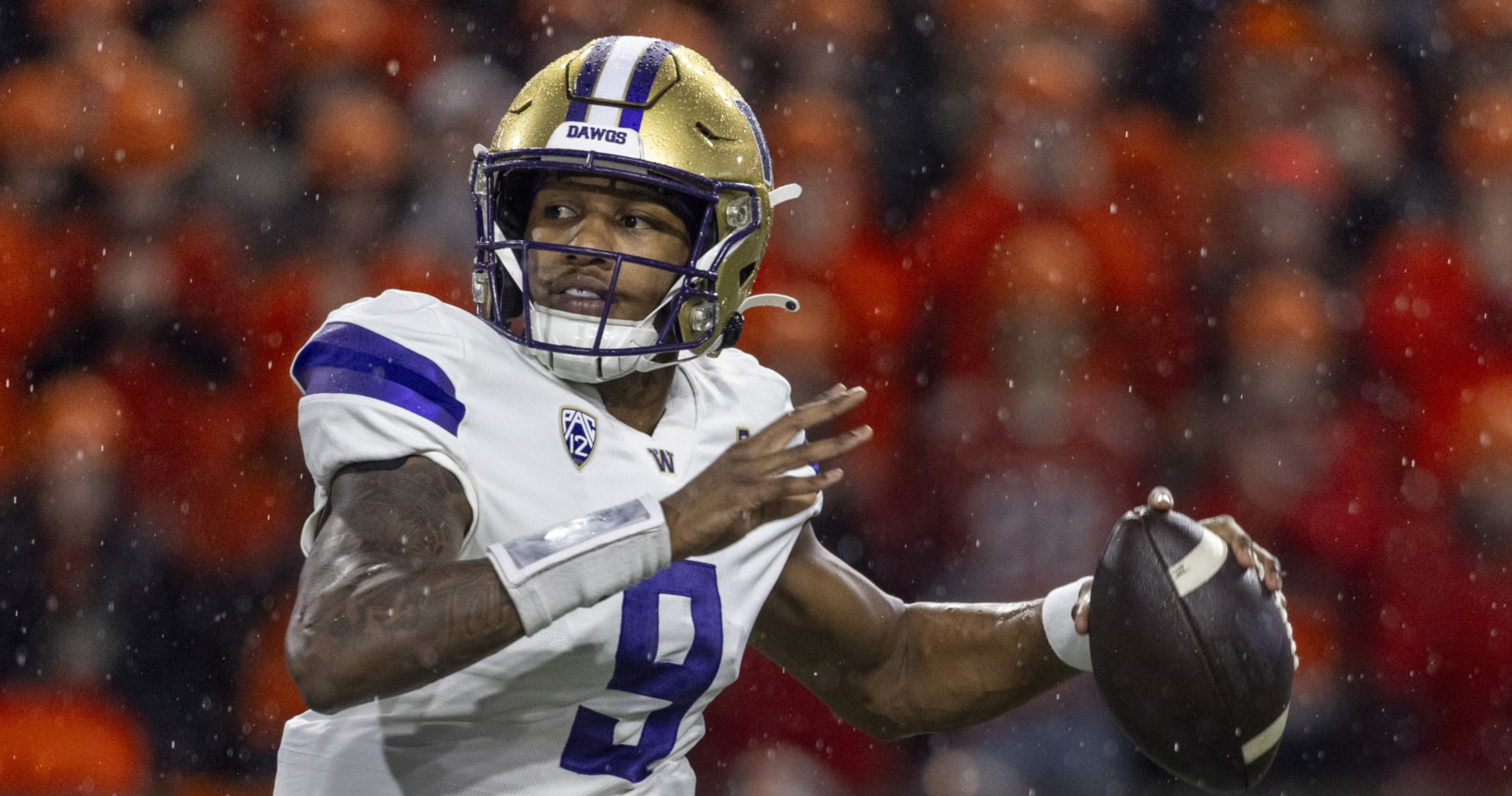 Michael Penix Jr. Awes Fans with Heismanlevel Play as Washington Beats