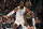 MINNEAPOLIS, MN -  OCTOBER 28: D'Angelo Russell #0 of the Minnesota Timberwolves looks to pass the ball during the game against the Los Angeles Lakers on October 28, 2022 at Target Center in Minneapolis, Minnesota. NOTE TO USER: User expressly acknowledges and agrees that, by downloading and or using this Photograph, user is consenting to the terms and conditions of the Getty Images License Agreement. Mandatory Copyright Notice: Copyright 2022 NBAE (Photo by David Sherman/NBAE via Getty Images)