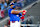 TORONTO, ON - SEPTEMBER 28: Vladimir Guerrero Jr. #27 of Toronto Blue Jays swings against the Miami Marlins during the ninth inning in their MLB game at the Rogers Centre on September 28, 2024 in Toronto, Ontario, Canada. (Photo by Mark Blinch/Getty Images)