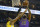 Los Angeles Lakers forward LeBron James (23) shoots over Golden State Warriors forward Kevin Durant (35) during the first half of an NBA basketball game Tuesday, Dec. 25, 2018, in Oakland, Calif. (AP Photo/Tony Avelar)