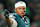 PHILADELPHIA, PENNSYLVANIA - NOVEMBER 14: Saquon Barkley #26 of the Philadelphia Eagles looks on prior to the game against the Washington Commanders at Lincoln Financial Field on November 14, 2024 in Philadelphia, Pennsylvania. (Photo by Mitchell Leff/Getty Images)