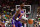 LAS VEGAS, NV - OCTOBER 5: Deandre Ayton #22 of the Phoenix Suns dribbles the ball against the Los Angeles Lakers during a preseason game on October 5, 2022 at T-Mobile Arena, Las Vegas, NV. NOTE TO USER: User expressly acknowledges and agrees that, by downloading and or using this photograph, user is consenting to the terms and conditions of the Getty Images License Agreement. Mandatory Copyright Notice: Copyright 2022 NBAE (Photo by Barry Gossage/NBAE via Getty Images)