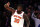 NEW YORK, NEW YORK - JANUARY 06:  Julius Randle #30 of the New York Knicks celebrates a basket against the Boston Celtics during their game at Madison Square Garden on January 06, 2022 in New York City.  NOTE TO USER: User expressly acknowledges and agrees that, by downloading and or using this photograph, User is consenting to the terms and conditions of the Getty Images License Agreement. (Photo by Al Bello/Getty Images)