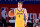 LAS VEGAS, NV - JULY 18: Dalton Knecht #4 of the Los Angeles Lakers handles the ball during the game on July 18, 2024 at the Thomas & Mack Center in Las Vegas, Nevada. NOTE TO USER: User expressly acknowledges and agrees that, by downloading and or using this photograph, User is consenting to the terms and conditions of the Getty Images License Agreement. Mandatory Copyright Notice: Copyright 2024 NBAE (Photo by Adam Hagy/NBAE via Getty Images)
