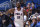 ORLANDO, FL - NOVEMBER 27: Shake Milton #18 of the Philadelphia 76ers celebrates a three point basket on November 27, 2022 at Amway Center in Orlando, Florida. NOTE TO USER: User expressly acknowledges and agrees that, by downloading and or using this photograph, User is consenting to the terms and conditions of the Getty Images License Agreement. Mandatory Copyright Notice: Copyright 2022 NBAE (Photo by Gary Bassing/NBAE via Getty Images)