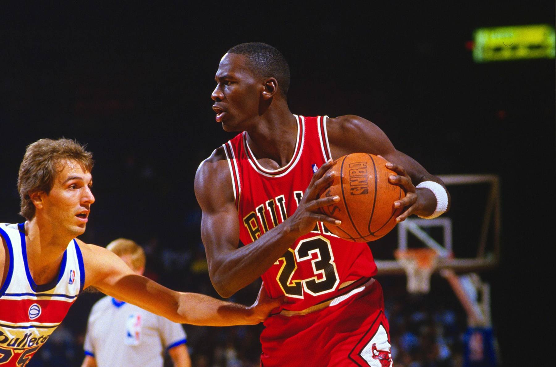 Autographed Chicago Bulls Michael Jordan Upper Deck 1984-1985