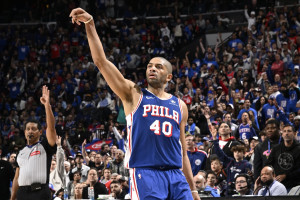 Nicolas Batum's Wife Lily References Viral Meme After 76ers' NBA Play-In Win vs. Heat