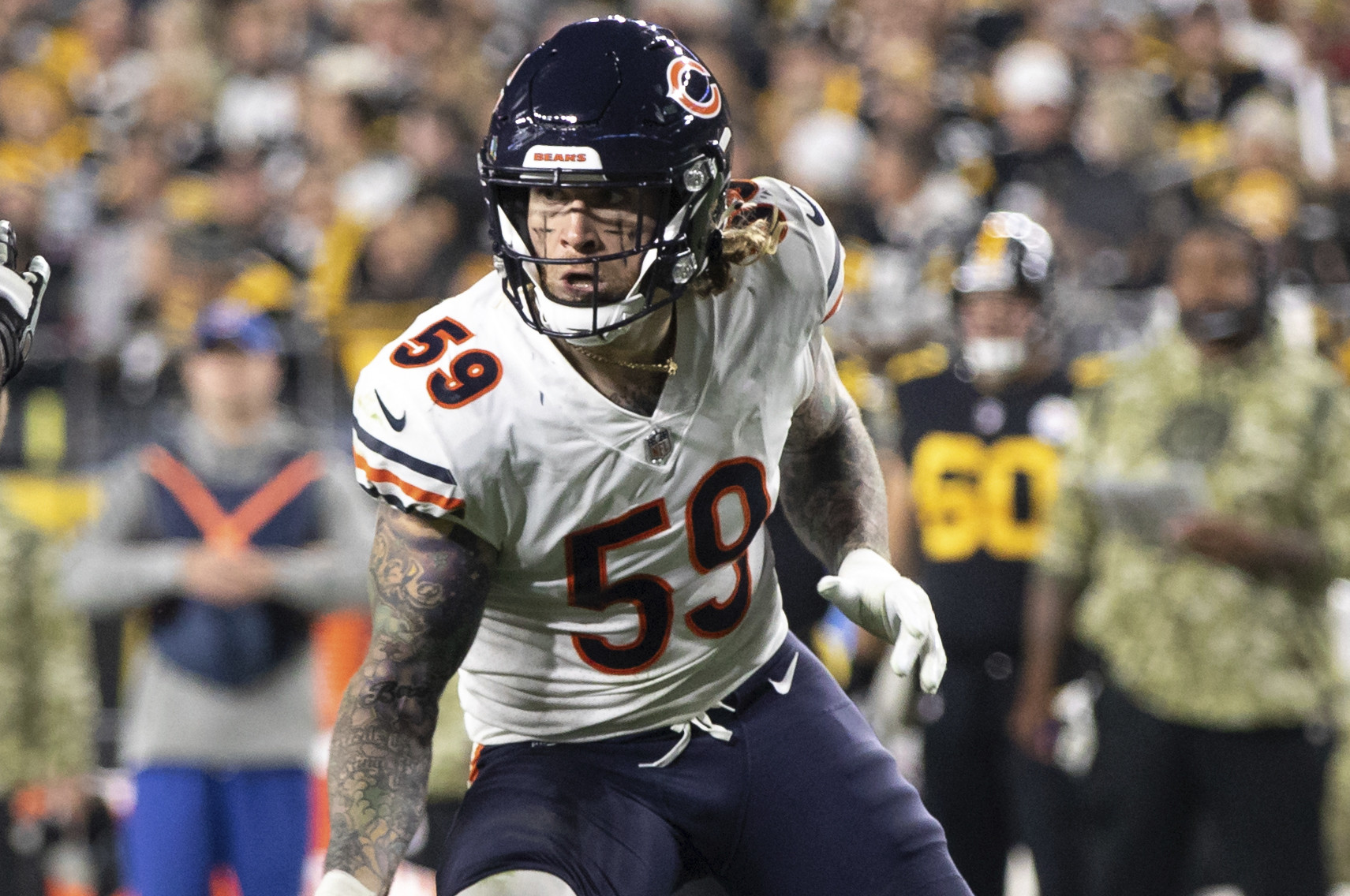 Referee Tony Corrente Discusses Controversial Taunting Call on Bears' Cassius Ma..