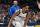 DALLAS, TX - DECEMBER 12: Spencer Dinwiddie #26 of the Dallas Mavericks handles the ball while guarded by Josh Giddey #3 of the Oklahoma City Thunder during the game on December 12, 2022 at the American Airlines Center in Dallas, Texas. NOTE TO USER: User expressly acknowledges and agrees that, by downloading and or using this photograph, User is consenting to the terms and conditions of the Getty Images License Agreement. Mandatory Copyright Notice: Copyright 2022 NBAE (Photo by Glenn James/NBAE via Getty Images)