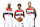 WASHINGTON, D.C. - SEPTEMBER 30: Bilal Coulibaly #0, Jordan Poole #13 and Kyle Kuzma #33 of the Washington Wizards of the Washington Wizards poses for a portrait during NBA media day on September 30, 2024 at Entertainment and Sports Arena in Washington, D.C. NOTE TO USER: User expressly acknowledges and agrees that, by downloading and or using this photograph, User is consenting to the terms and conditions of the Getty Images License Agreement. Mandatory Copyright Notice: Copyright 2024 NBAE (Photo by Stephen Gosling/NBAE via Getty Images)