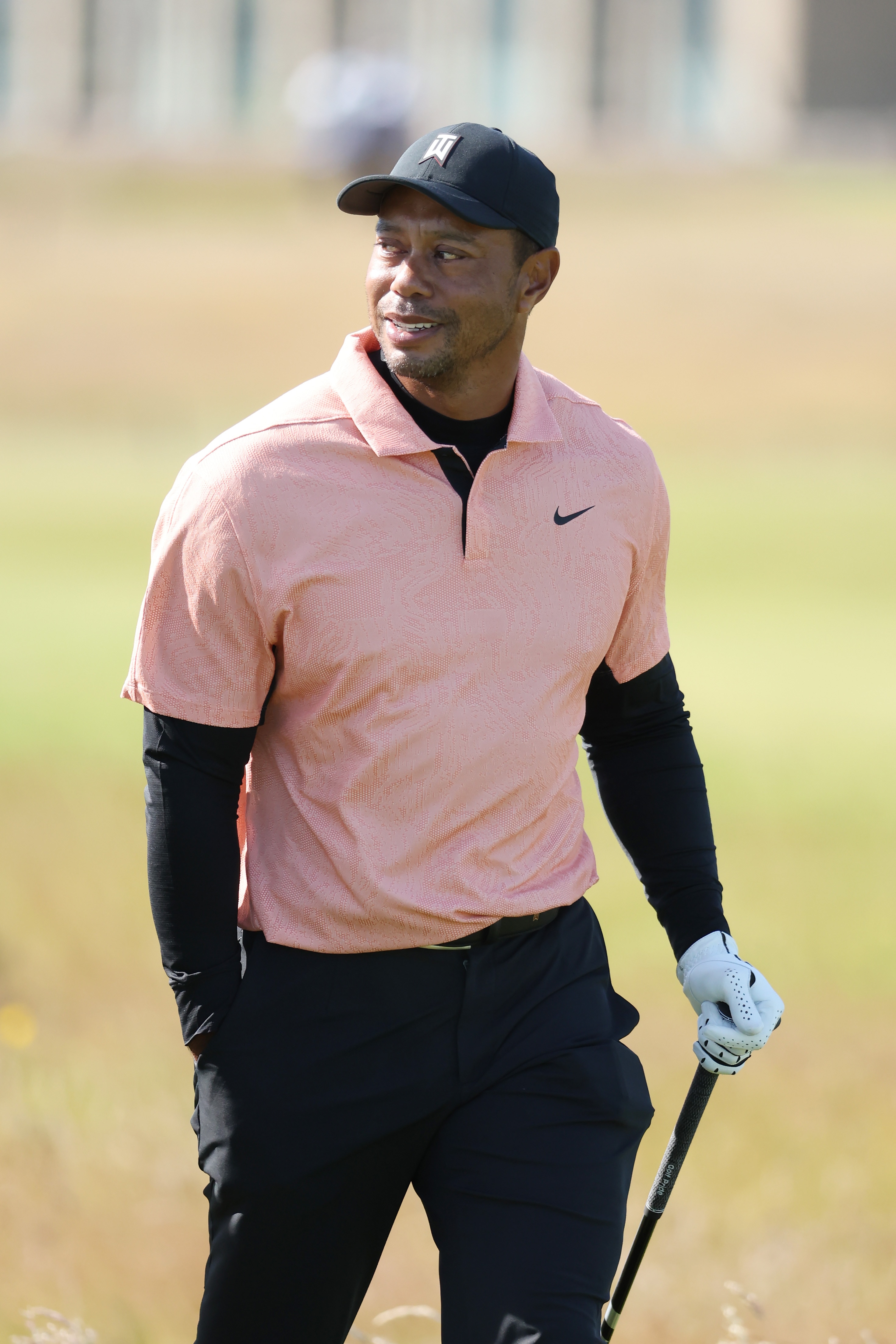 Caddie Tiger Woods Struggled Early in 18Hole Practice but Had