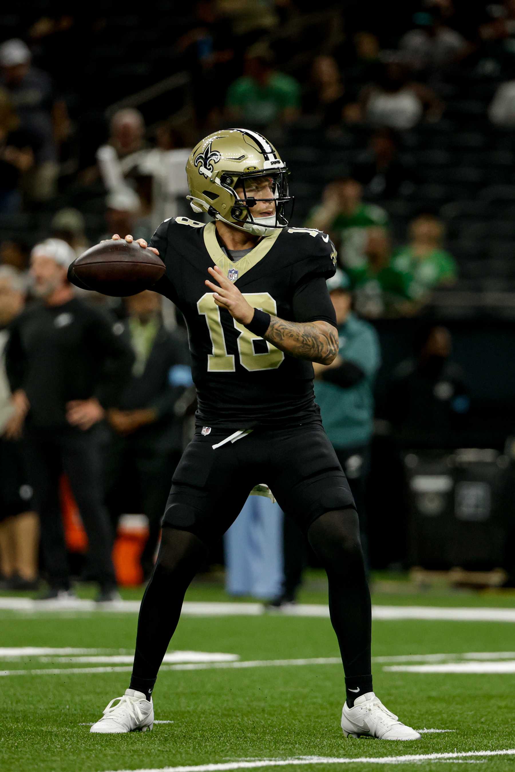 Nfl Rattler Spencer Rattler Excites Saints Fans Despite 2 INTs in Loss to Bucs in ...