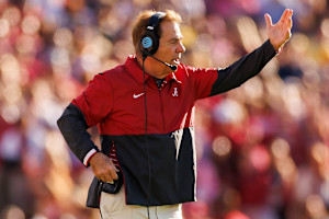 Photo: Nick Saban Reveals Bracket Prediction for 12-Team 2024 CFP; Georgia No. 1 Seed
