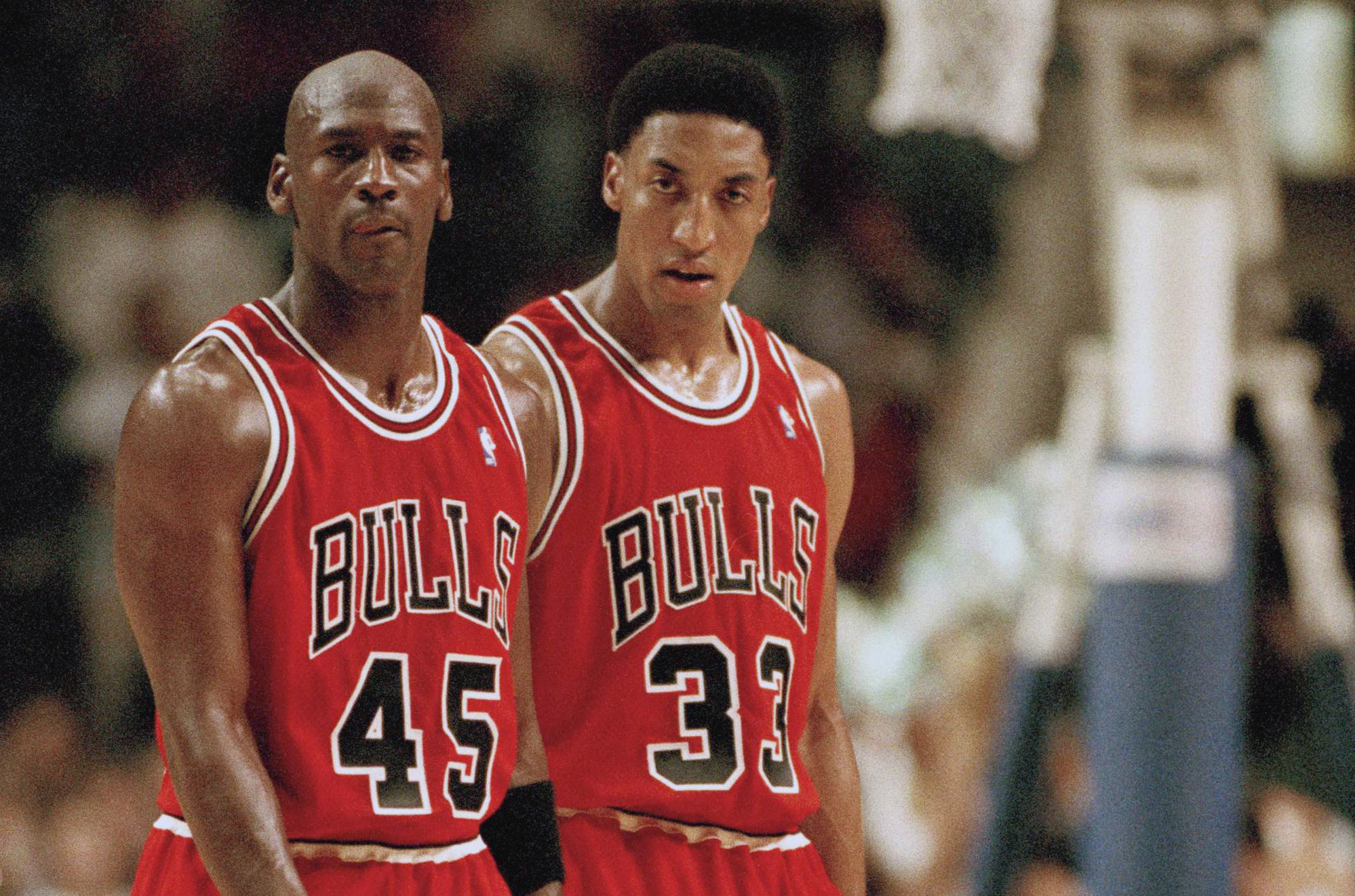 michael jordan on scottie pippen