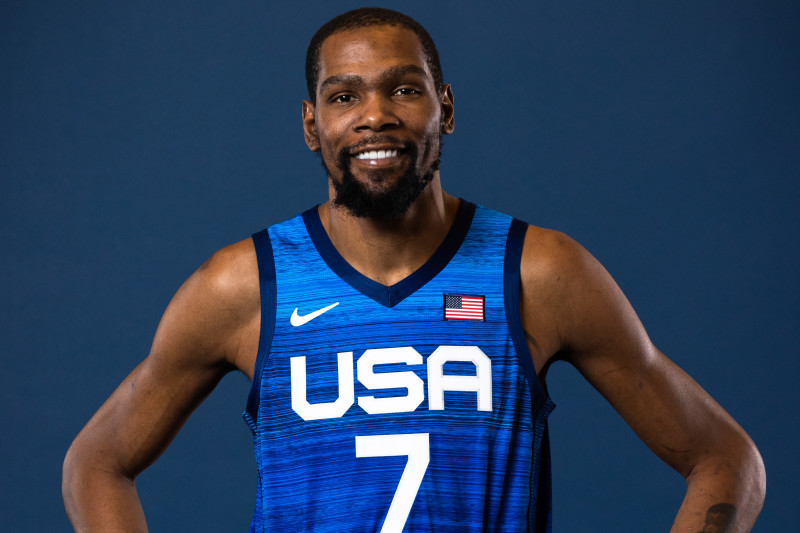 Kevin Durant Damian Lillard Team USA Show Off New Uniforms Before Tokyo Olympics News Scores Highlights Stats and Rumors Bleacher Report