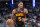 INDIANAPOLIS, INDIANA - APRIL 14: Dejounte Murray #5 of the Atlanta Hawks brings the ball up court during the game against the Indiana Pacers at Gainbridge Fieldhouse on April 14, 2024 in Indianapolis, Indiana. NOTE TO USER: User expressly acknowledges and agrees that, by downloading and or using this photograph, User is consenting to the terms and conditions of the Getty Images License Agreement. (Photo by Michael Hickey/Getty Images)