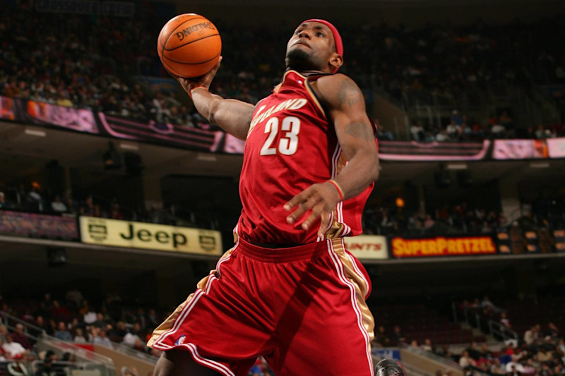 Lebron autographed basketball best sale